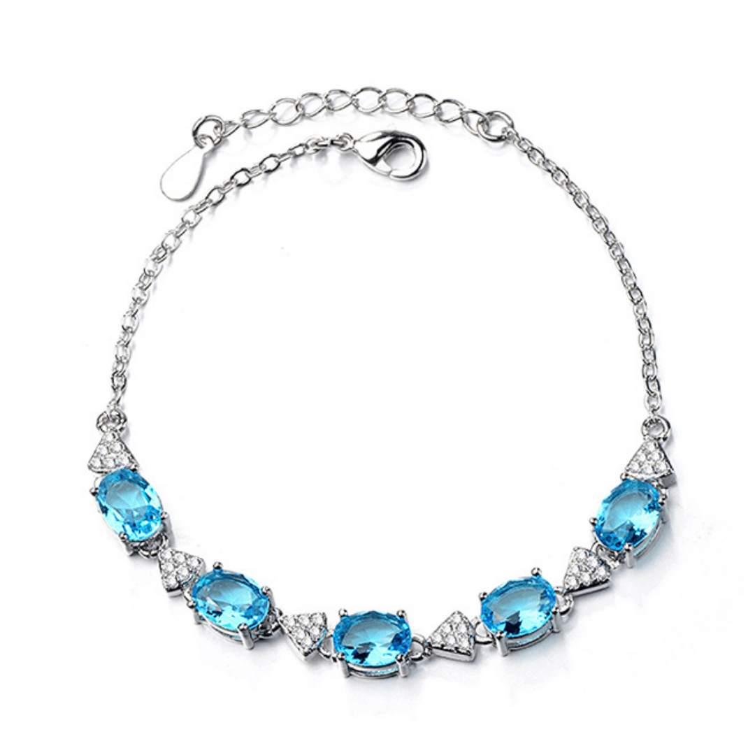 December Zircon Birthstone Bracelet - Birthmonth Deals