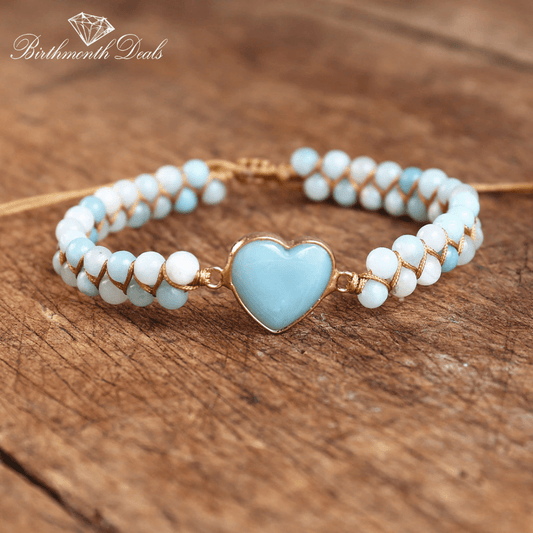 December Zircon Birthstone Bracelet - Birthmonth Deals