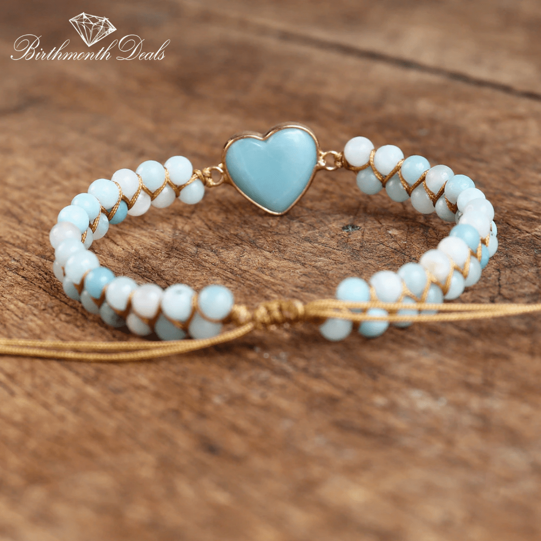 December Zircon Birthstone Bracelet - Birthmonth Deals