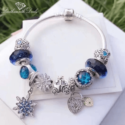 December Zircon Birthstone Bracelet - Birthmonth Deals