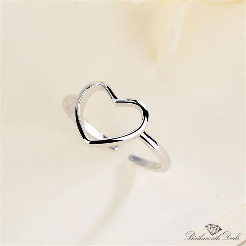 Dainty Heart Ring - Birthmonth Deals