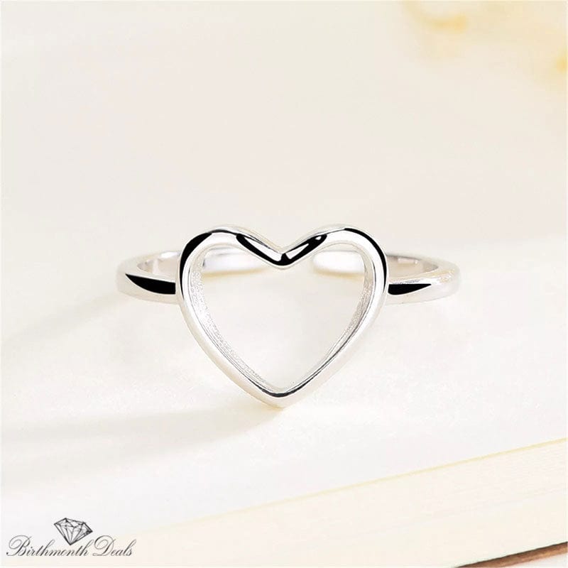 Dainty Heart Ring - Birthmonth Deals