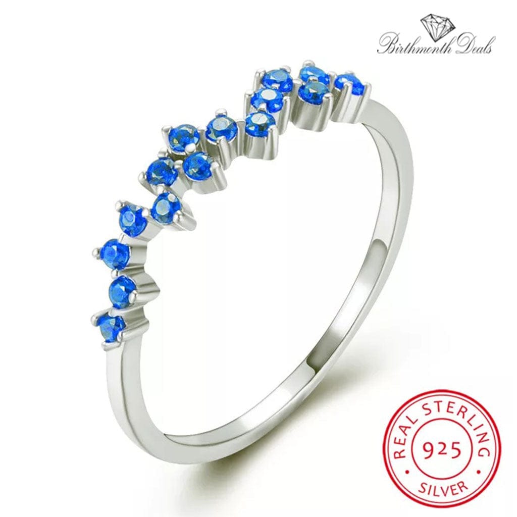 December Tanzanite Birthstone Ring - Birthmonth Deals