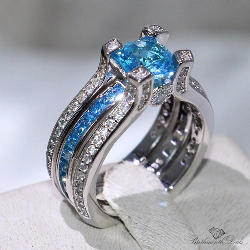 December Zircon Birthstone Stackable Ring - Birthmonth Deals