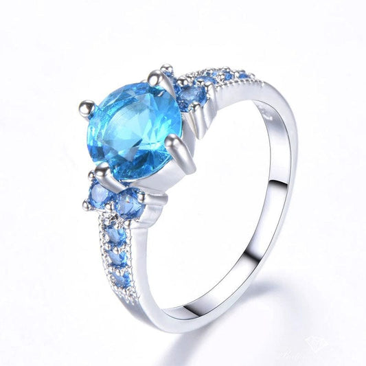 December Zircon Birthstone Ring - Birthmonth Deals