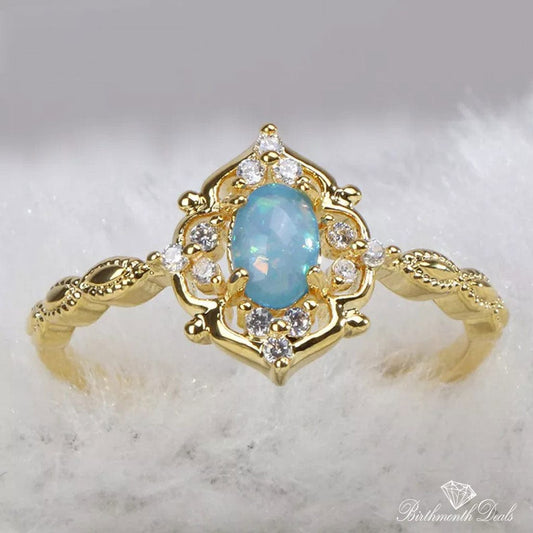 December Zircon Birthstone Ring - Birthmonth Deals