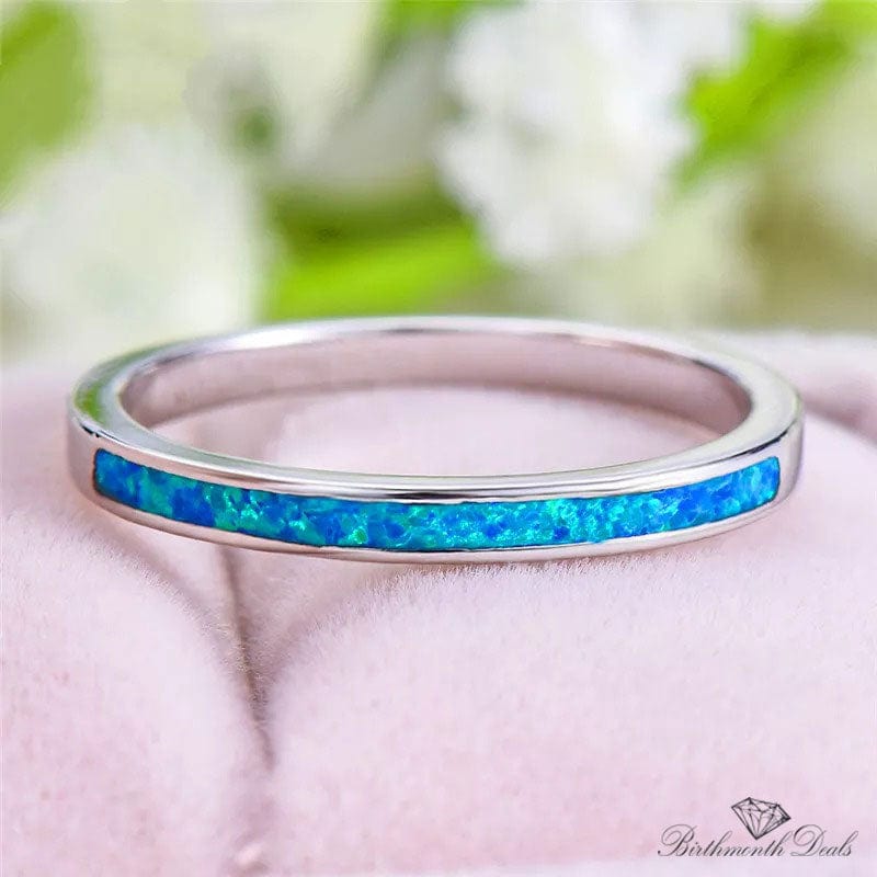 December Zircon Birthstone Stacking Ring - Birthmonth Deals