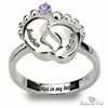 Engraved Baby's Ring - Birthmonth Deals