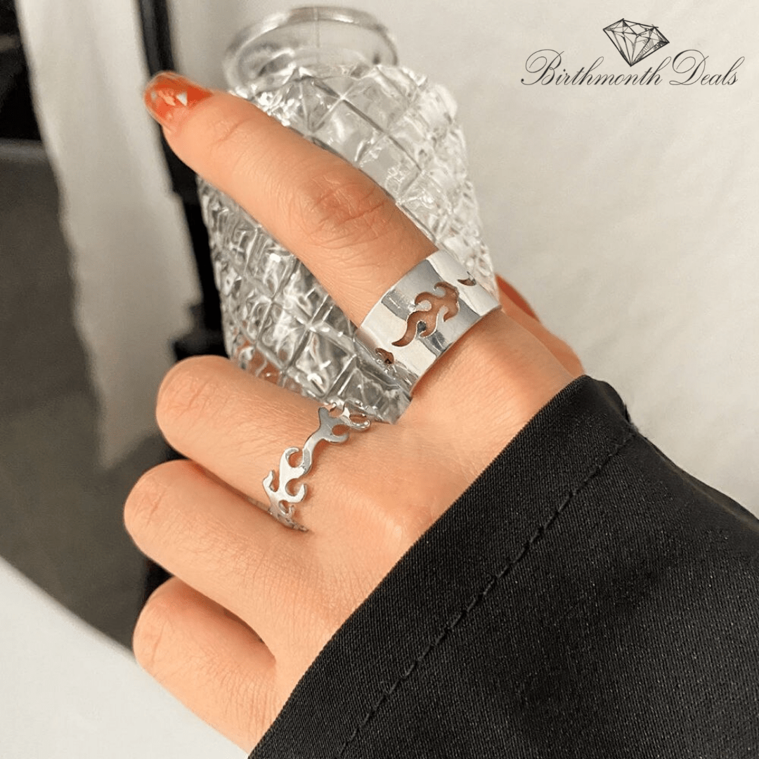 Flame Bestie Ring - Birthmonth Deals