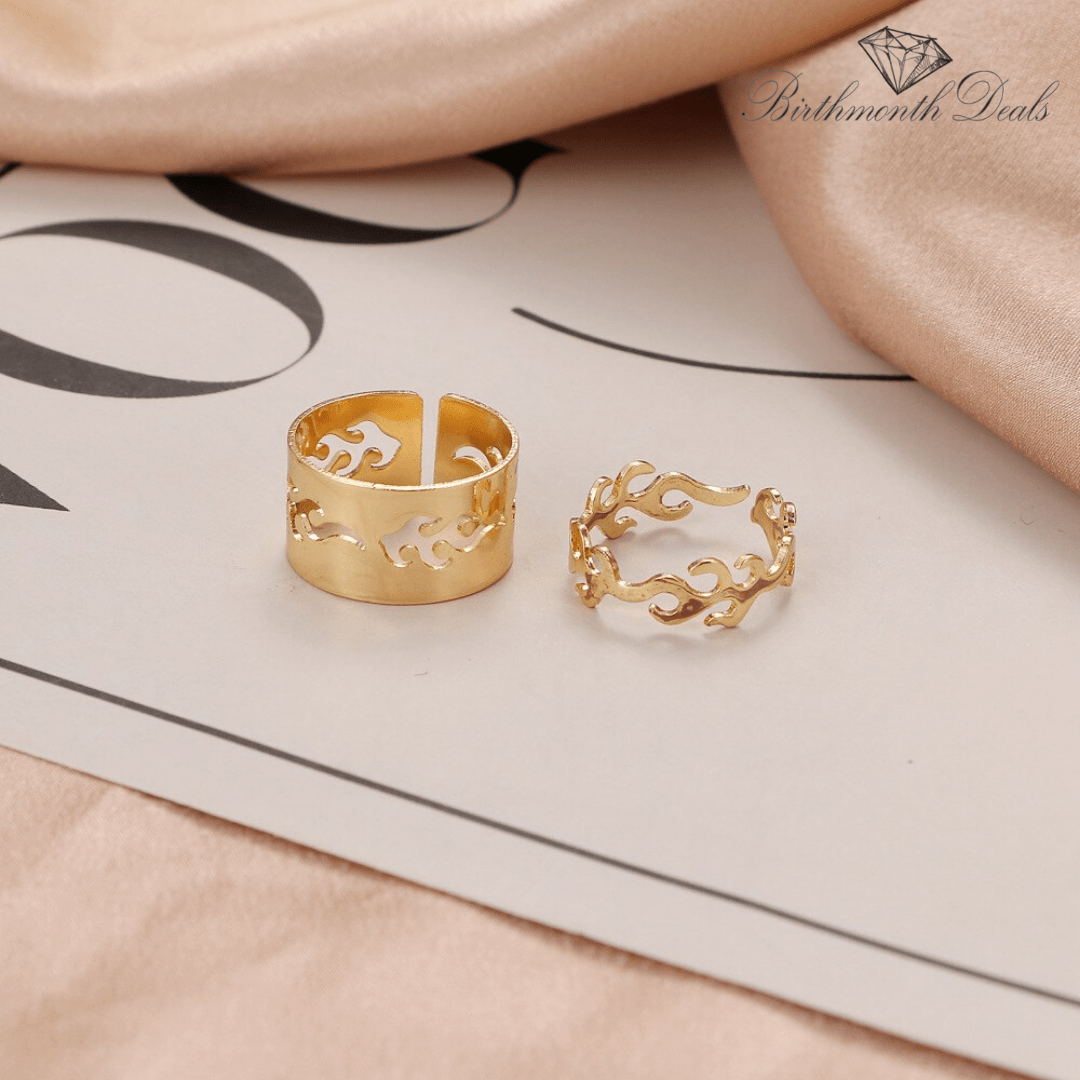 Flame Bestie Ring - Birthmonth Deals