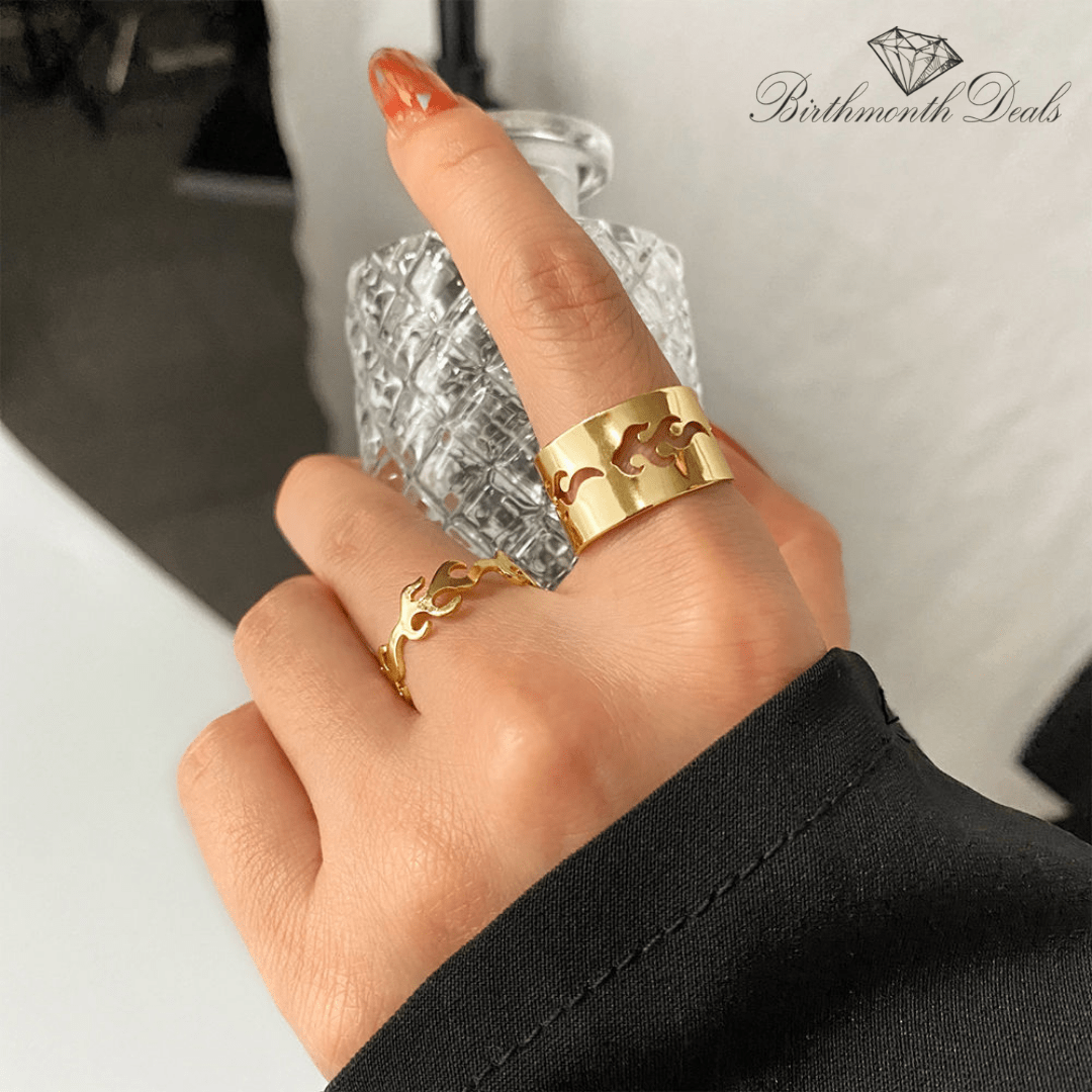 Flame Bestie Ring - Birthmonth Deals