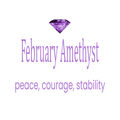 February Amethyst Birthstone Ring - Birthmonth Deals