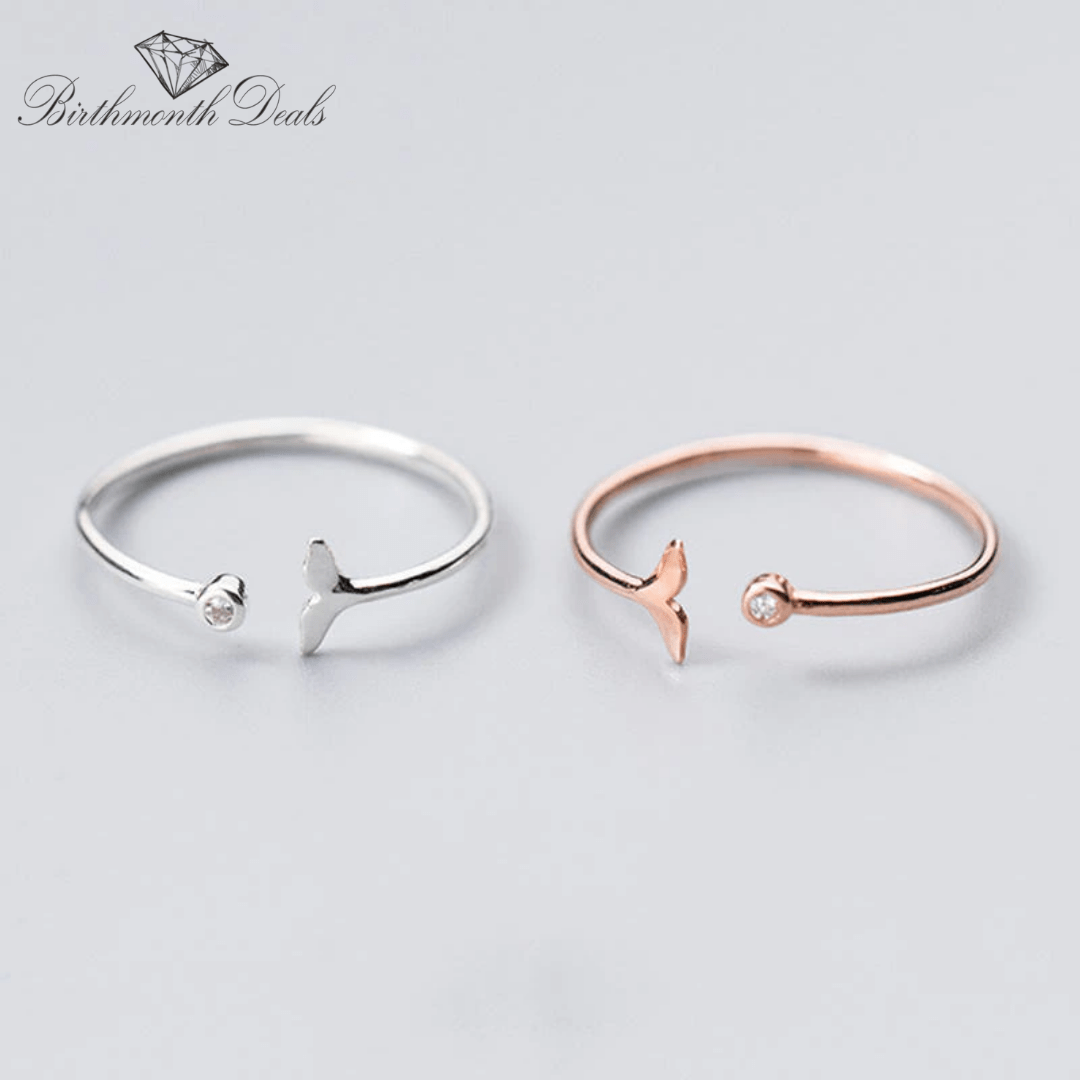 Fish Tail Ring - Birthmonth Deals