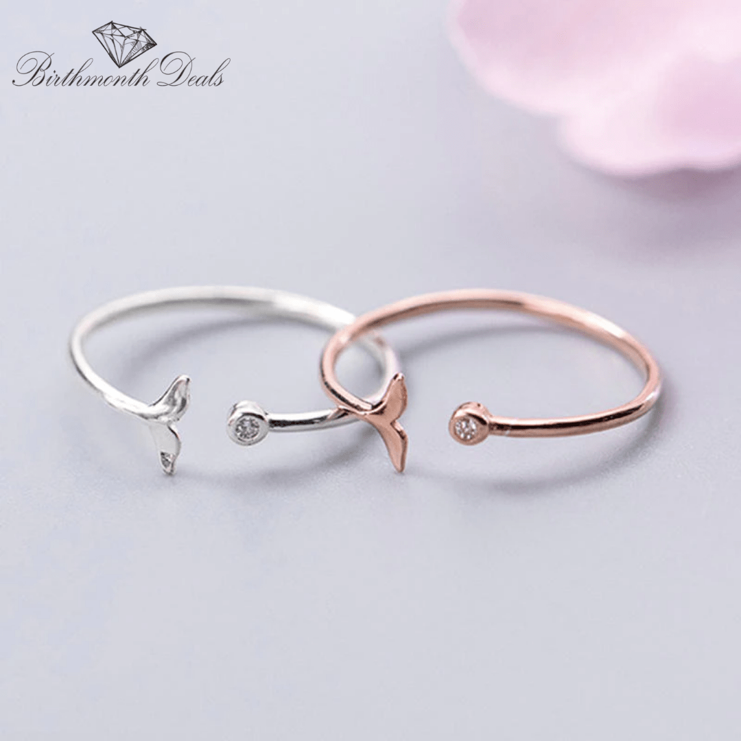 Fish Tail Ring - Birthmonth Deals