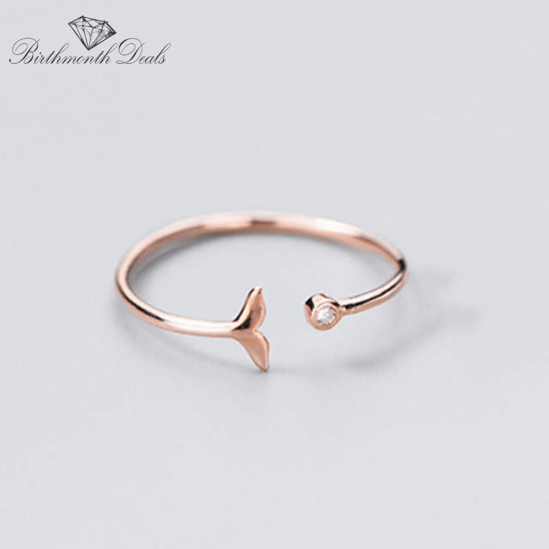 Fish Tail Ring - Birthmonth Deals