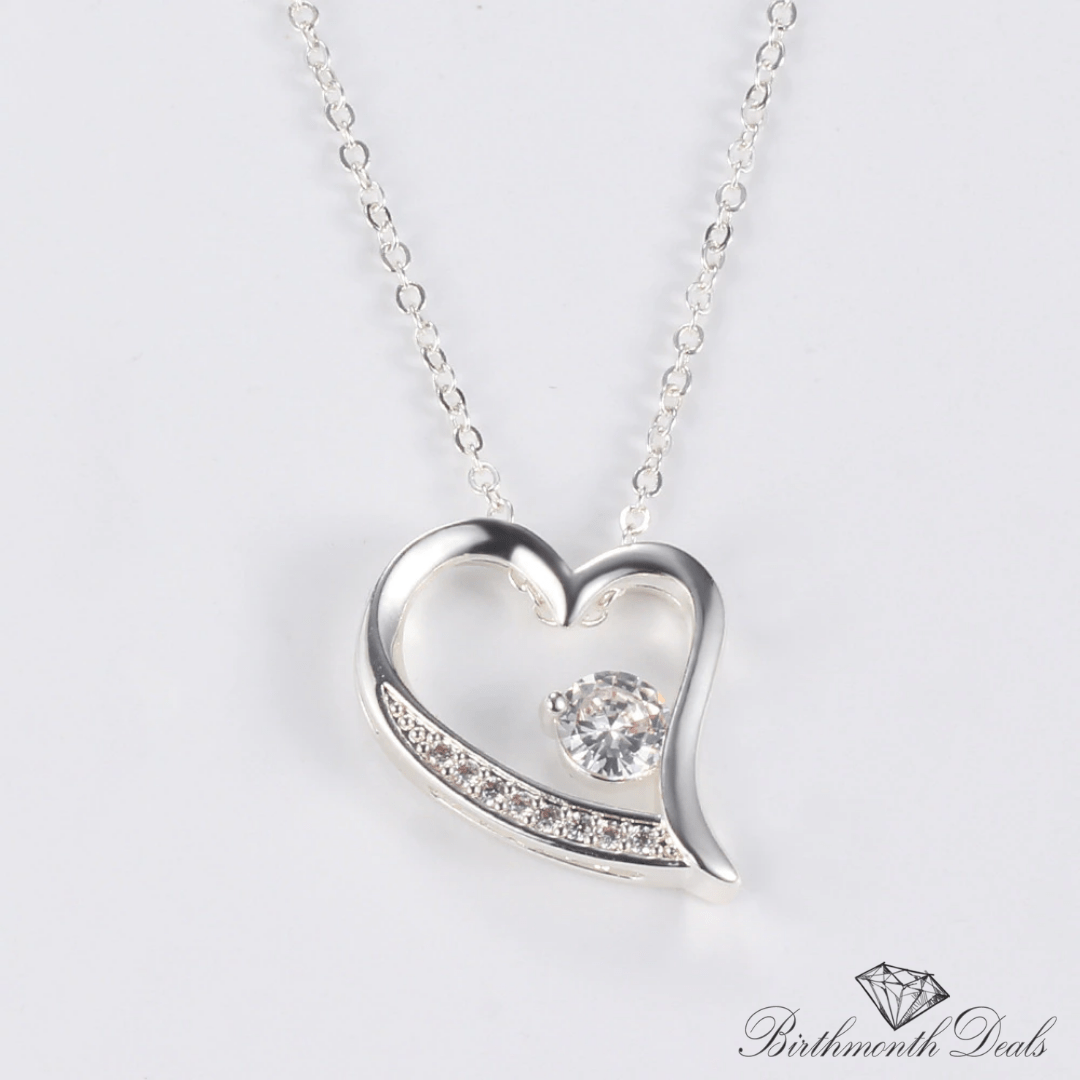 Forever Heart Necklace - Birthmonth Deals