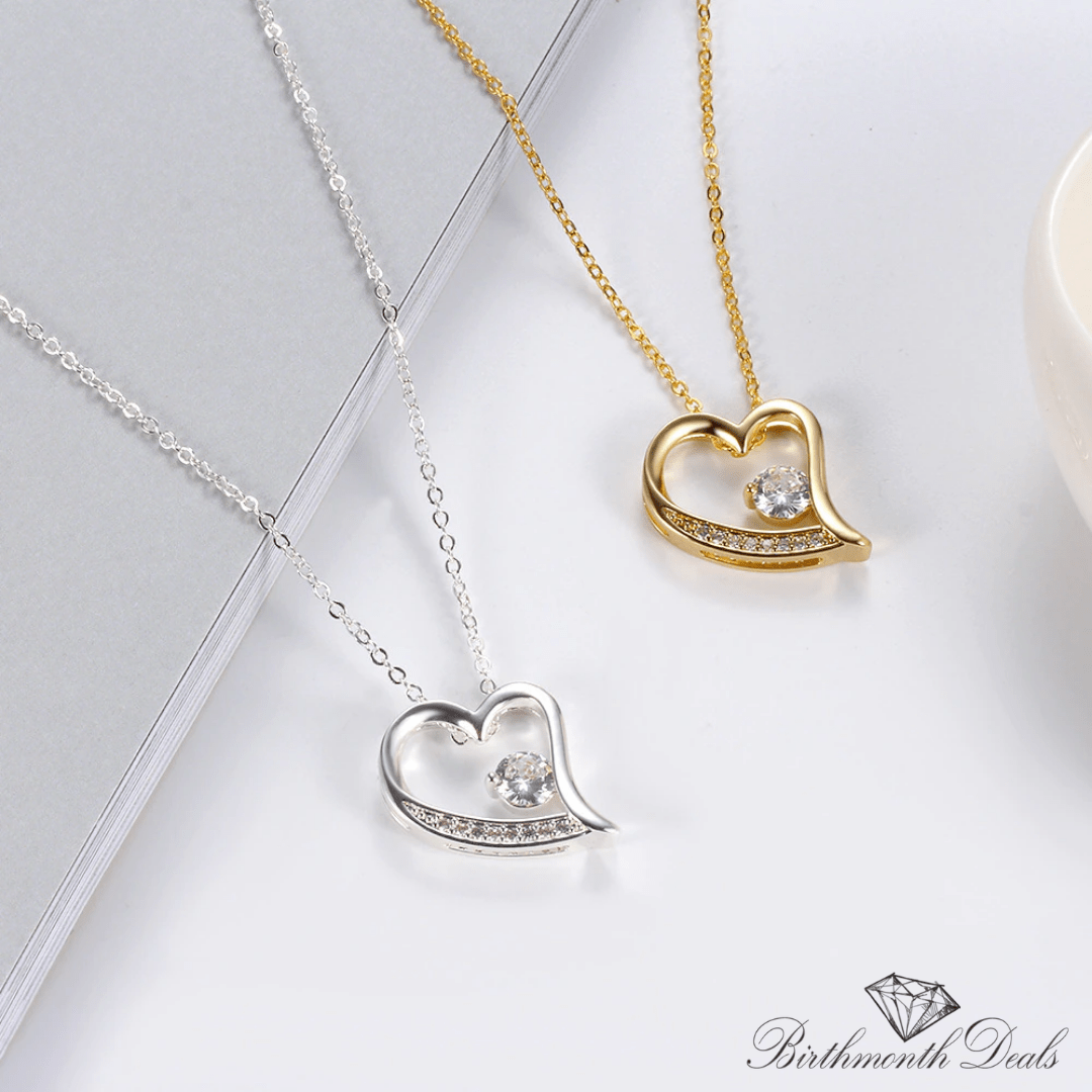 Forever Heart Necklace - Birthmonth Deals