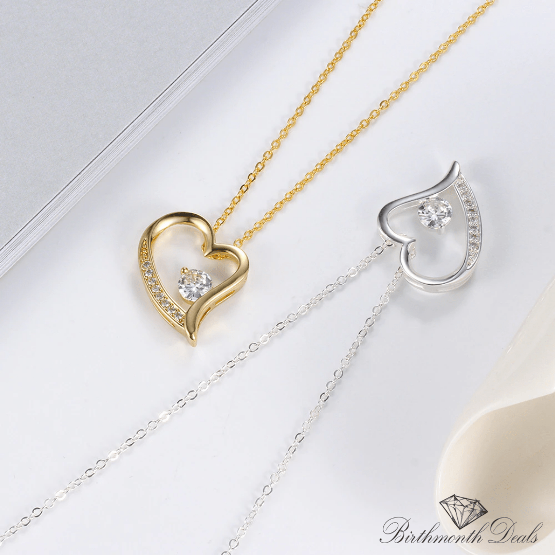 Forever Heart Necklace - Birthmonth Deals