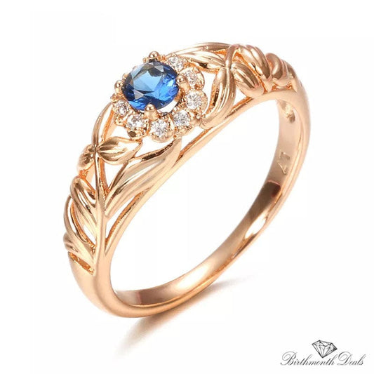 December Zircon Birthstone Ring - Birthmonth Deals