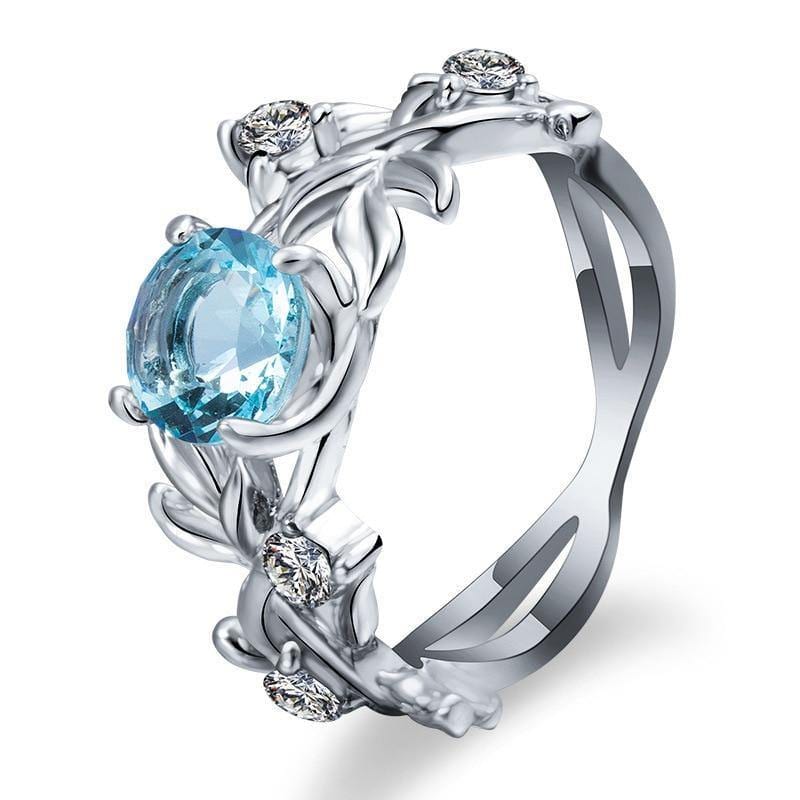 December Zircon Birthstone Ring - Birthmonth Deals