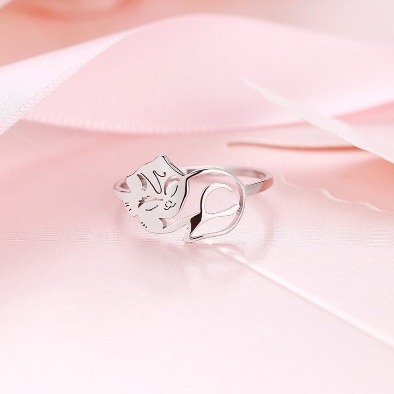 Cat Mew Ring - Birthmonth Deals