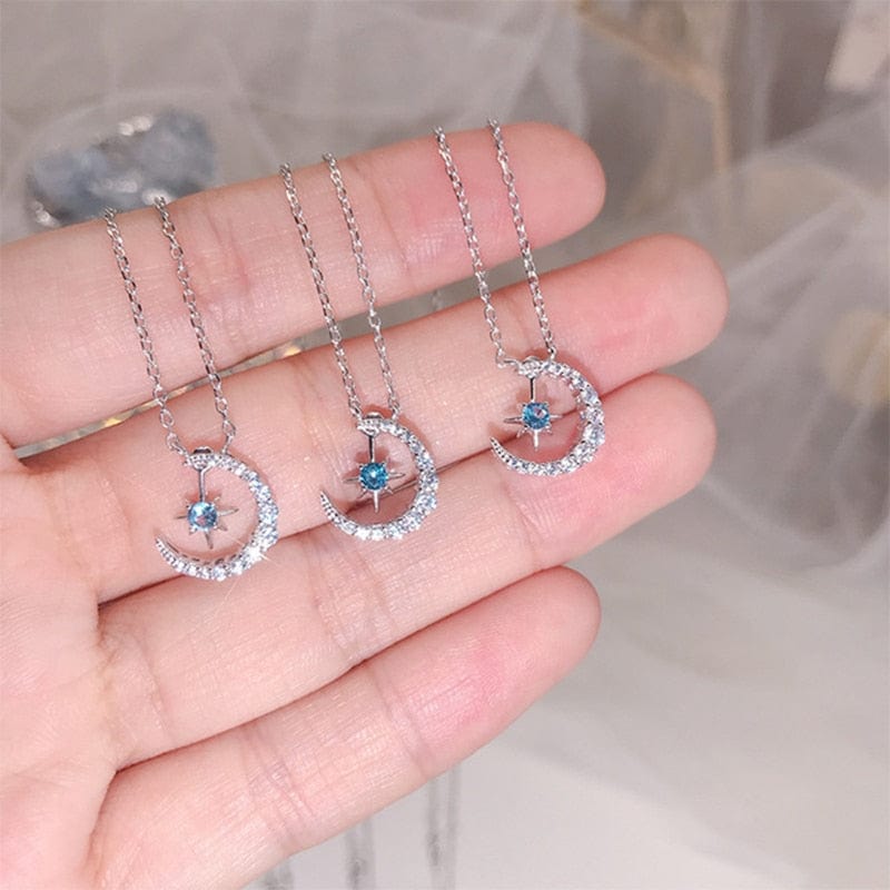 Moon & Star Necklace - Birthmonth Deals