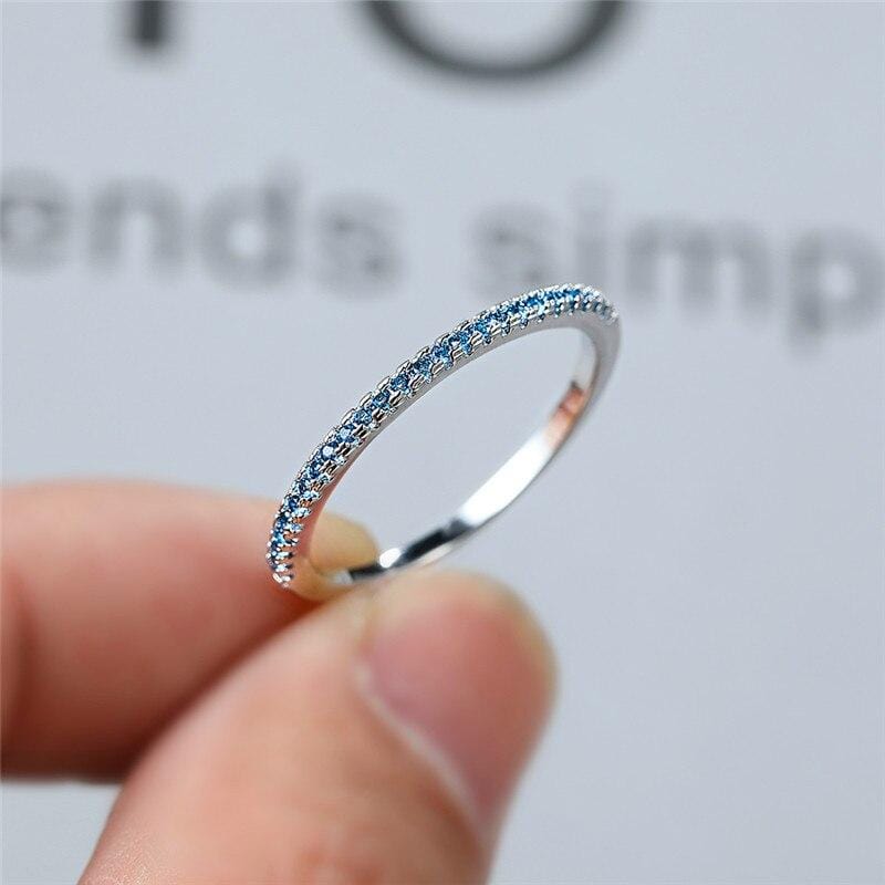 December Zircon Birthstone Ring - Birthmonth Deals