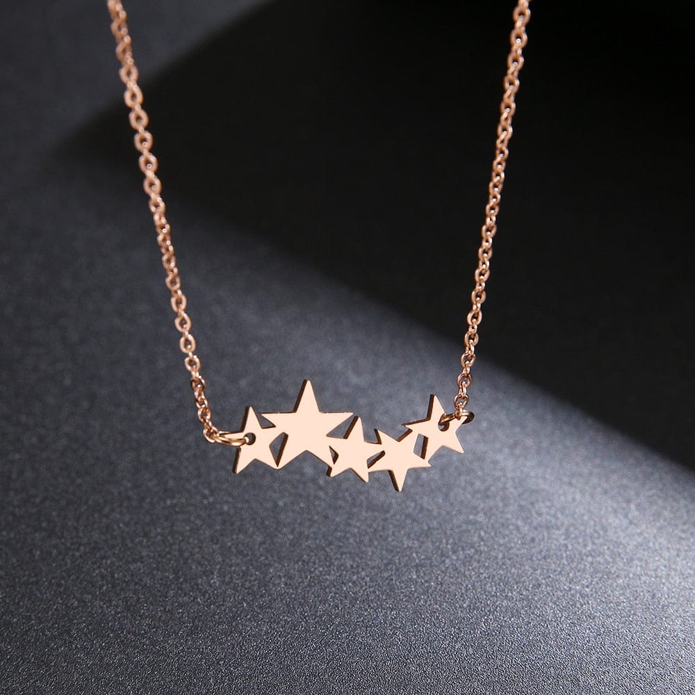 Penta Star Necklace