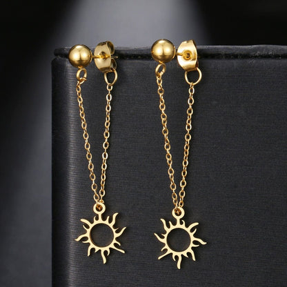 Flaming Sun Earrings II - Birthmonth Deals