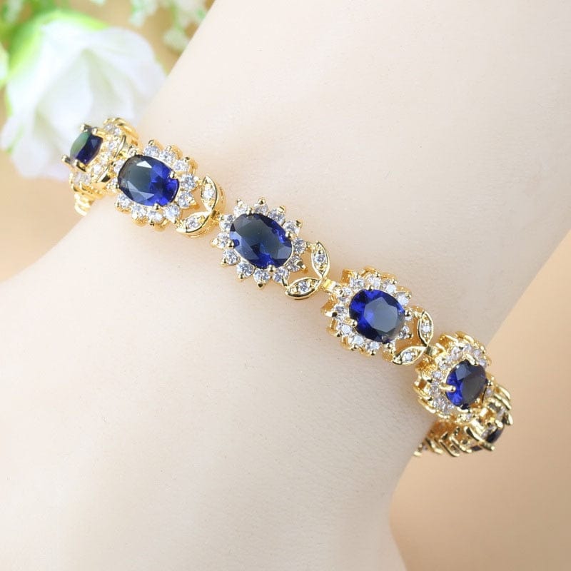 September Sapphire Birthstone Jewelry Set - Birthmonth Deals