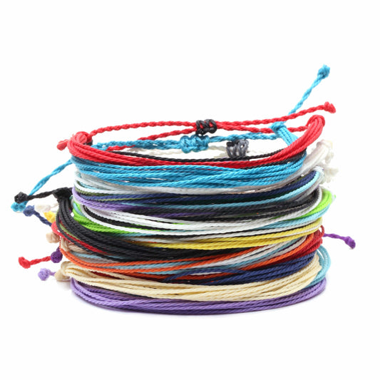 Waterproof Boho Multithread Braided Friendship Bracelet - Birthmonth Deals