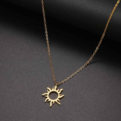 Flaming Sun Necklace - Birthmonth Deals