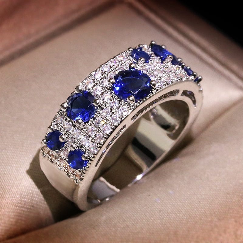 September Sapphire Birthstone Ring - Birthmonth Deals