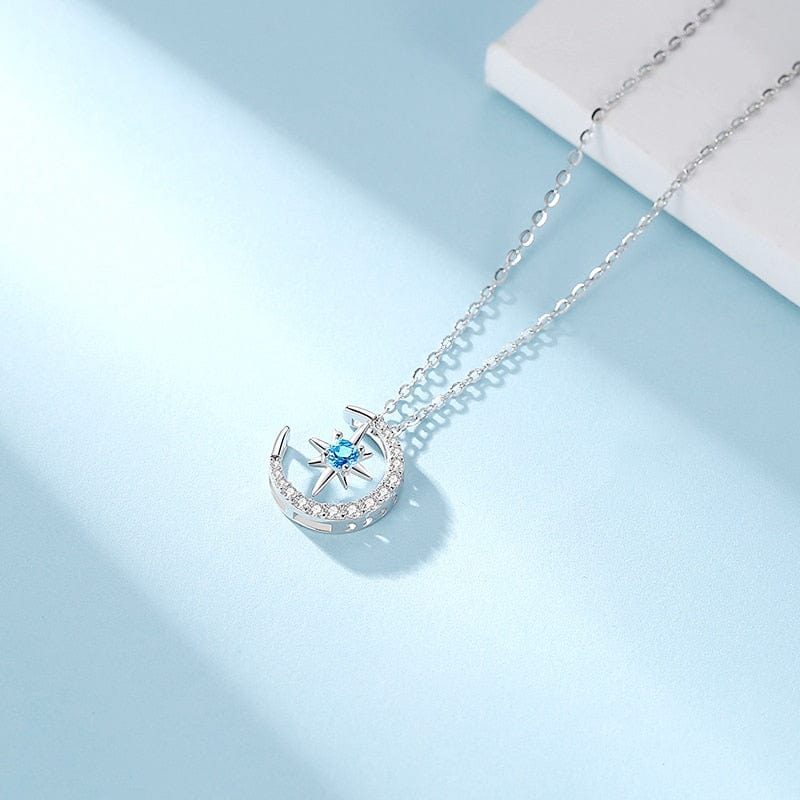 Moon & Star Necklace - Birthmonth Deals