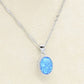 October Blue Opal Birthstone Jewelry Set - Birthmonth Deals