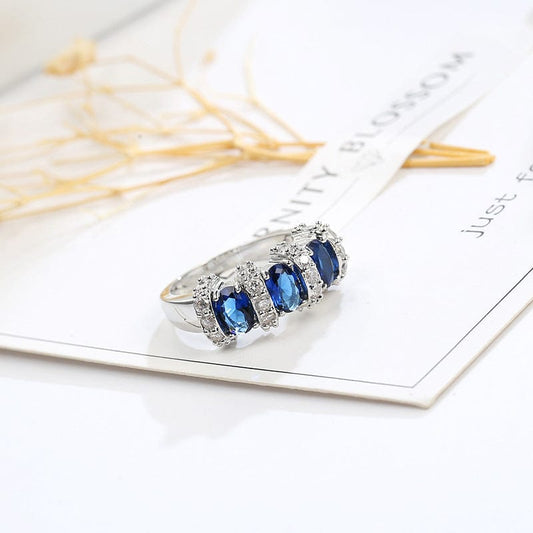 September Sapphire Birthstone Ring - Birthmonth Deals