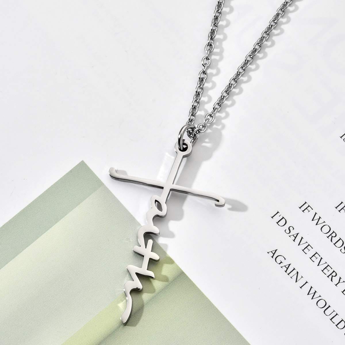 Grace Sterling Silver Necklace - Birthmonth Deals