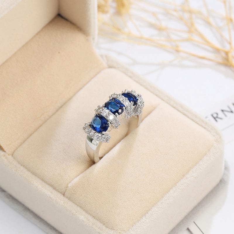 September Sapphire Birthstone Ring - Birthmonth Deals