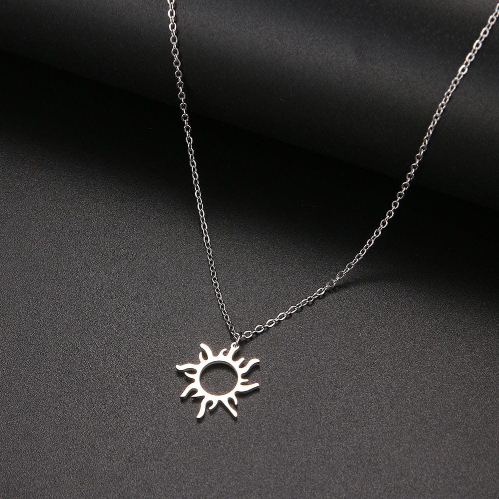 Flaming Sun Necklace - Birthmonth Deals