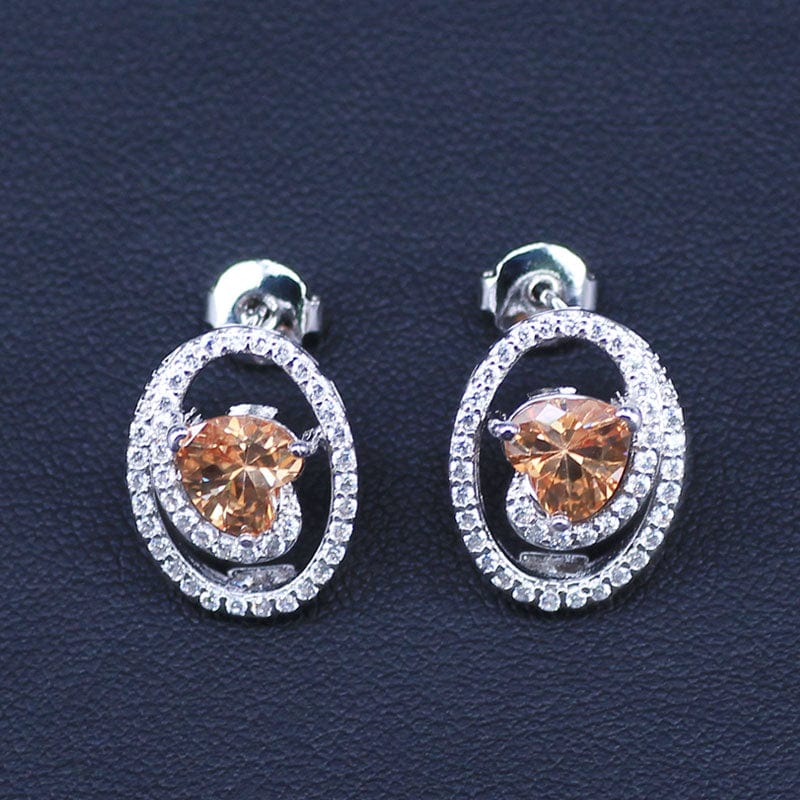 November Citrine Birthstone Jewelry Set - Birthmonth Deals