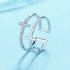 Double Cross Rings - Birthmonth Deals