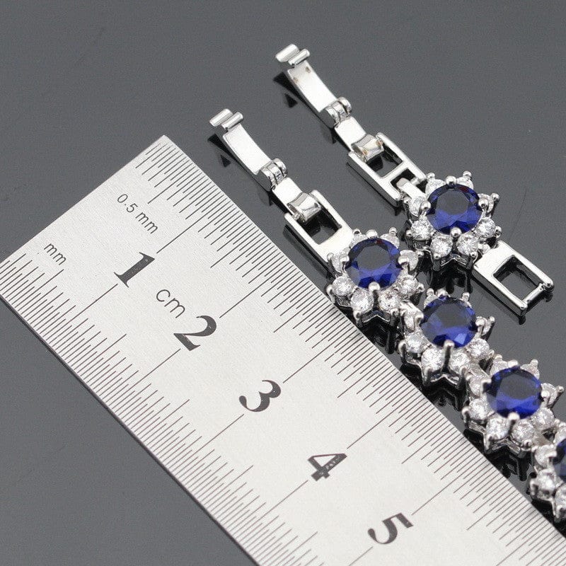 September Sapphire Birthstone Jewelry Set - Birthmonth Deals