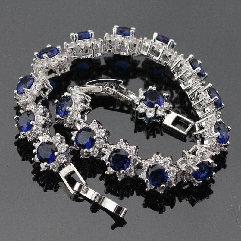 September Sapphire Birthstone Jewelry Set - Birthmonth Deals