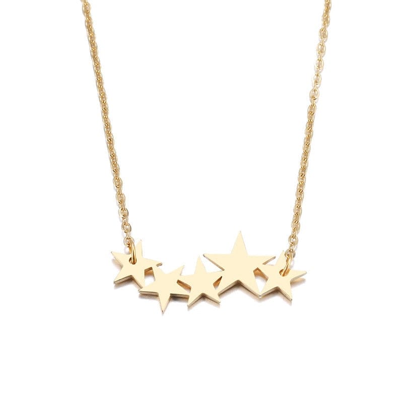 Penta Star Necklace