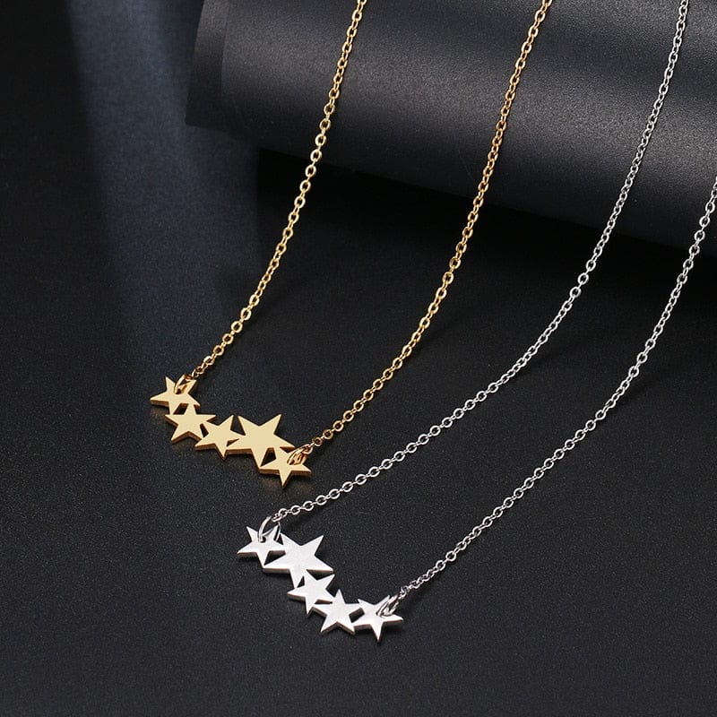 Penta Star Necklace