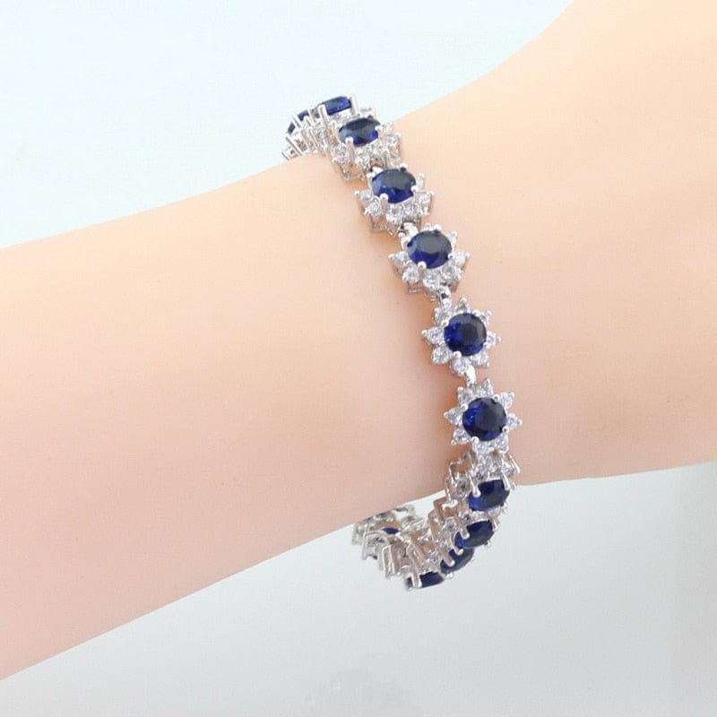 September Sapphire Birthstone Jewelry Set - Birthmonth Deals