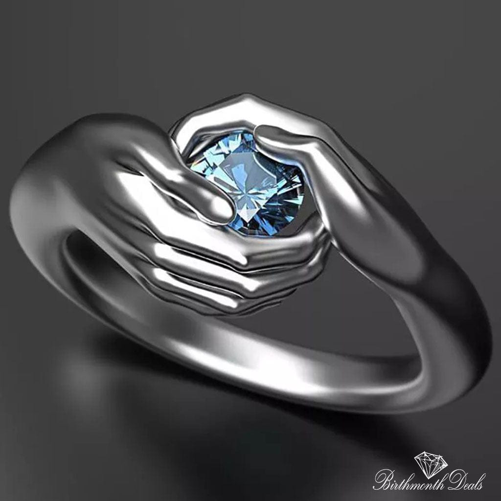 December Zircon Birthstone Ring - Birthmonth Deals