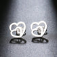 Double Heart Earrings - Birthmonth Deals