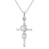 Infinity Crucifix Necklace - Birthmonth Deals