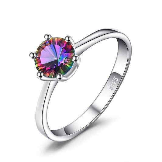 June Alexandrite Birthstone Ring - Birthmonth Deals